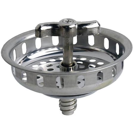 Danco 2667152 Strainer Basket; 3.5 Chrome